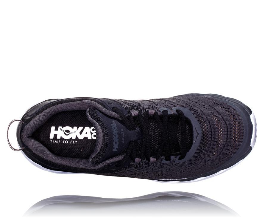 Chaussure Running Hoka One One Akasa Homme - Noir/Blanche - UCM-749538